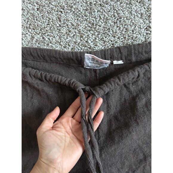 Mytholon Medieval Drawstring Pants M 100% Cotton Brown Made In Pakistan - Picture 11 of 11